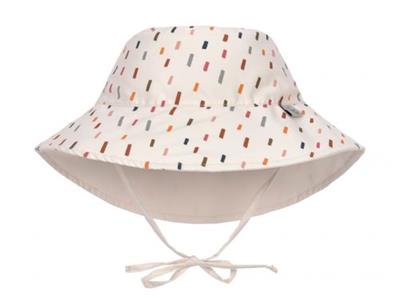 Lassig Uv hoedje off white stripes Kopen
