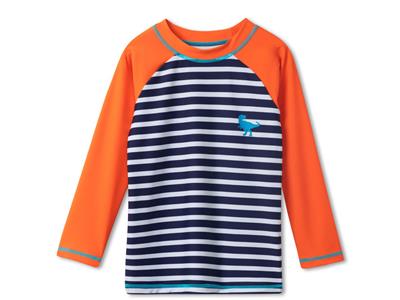 Hatley kids Uv shirt oranje Dino lange mouwen Kopen