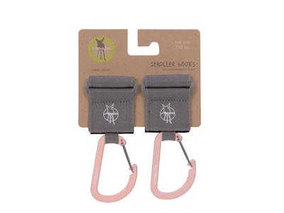 Lassig Stroller hooks grey Kopen