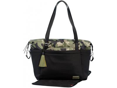 Skip hop Skip Hop Nolita Neo Tote Changing Bag – Camo & Black Kopen