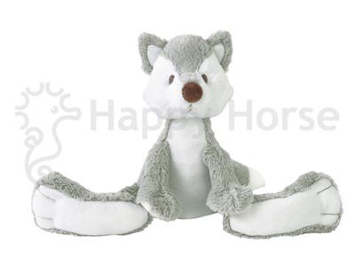 Happy horse vos knuffel nr 2. 32cm grijs Kopen