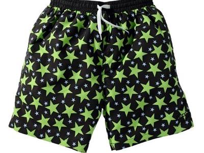 Beco zwemshort zwart met groene sterren Kopen