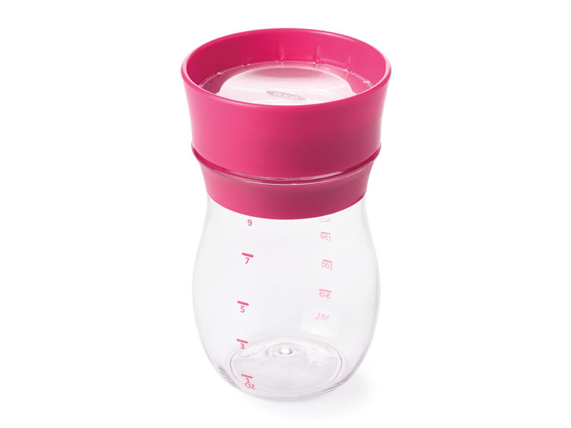oxo tot Transitions Trainingsbeker (250 ml) pink