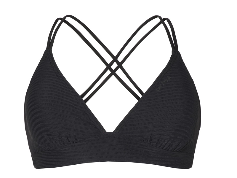 Protest bikini top Triangle black