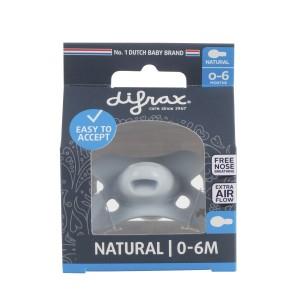 Difrax Fopspeen uni blauw 0-6m