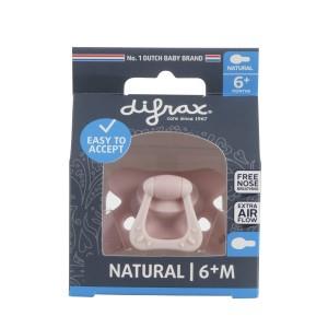 Difrax Fopspeen uni roos 6M+