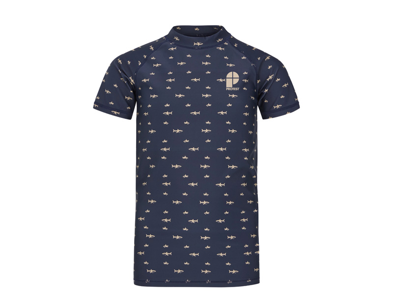 Protest Uv shirt navy haai