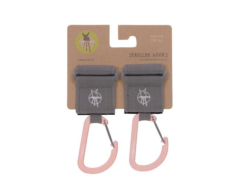 Lassig Stroller hooks grey