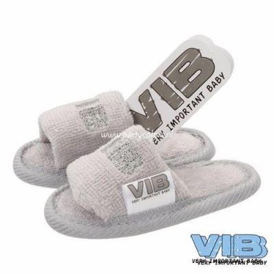 VIP slippers grijs op=op