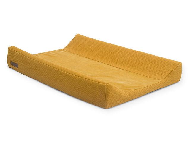 Jollein Jollein Waskussenhoes 50x70cm Brick velvet mustard