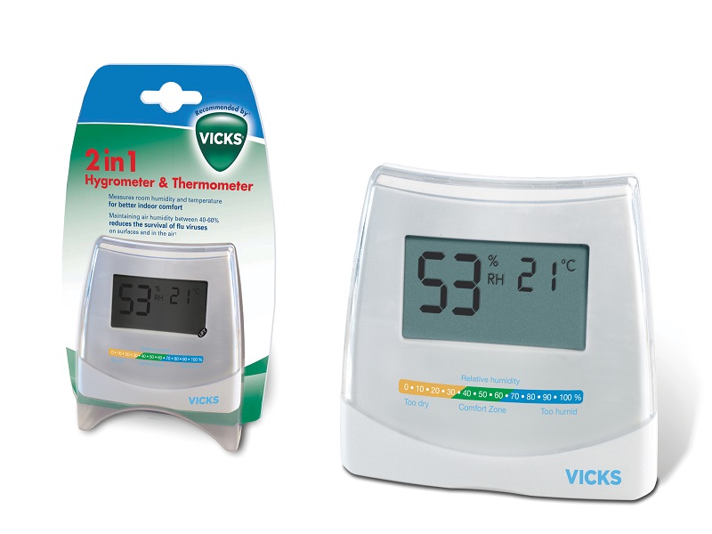Vicks Hygro en thermometer station