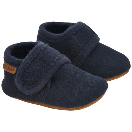 Enfant wolle sloefjes blauw