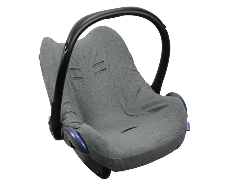 dooky dooky design seat cover donker grijs