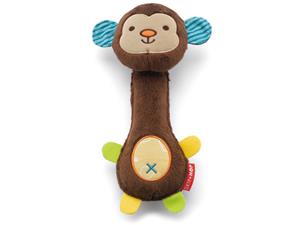 Skip hop monkey squeez me rattle speeltje voor aan de buggy  laatste stuks !