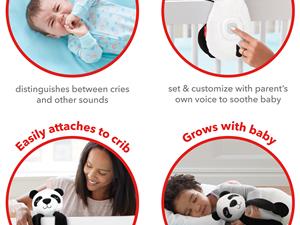 Skip hop Cry activat soother panda
