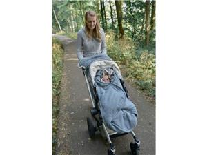 lodger handverwarmer kinderwagen blauw