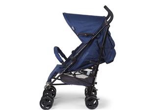 childhome BUGGY MULTI POS CANVAS BLAUW