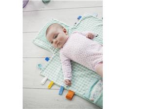 Snooz baby Easy verzorgingsdeken gray mist