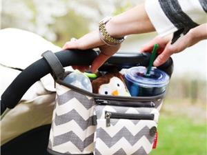 Skip hop stroller organizer chevron