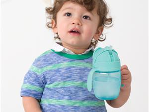 Skip hop Sip-to-Straw Cups-Teal set van 2 bekers