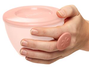 Skip hop Easy grab bowl grey / soft coral