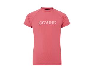 Protest Uv shirt smooth pink