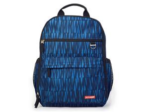 Skip hop duo diaper backpack blue graffiti